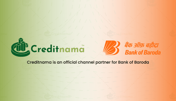 Bank of Baroda Logo With Creditnama