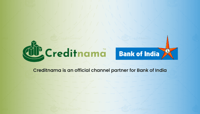 Bank of India Logo With Creditnama