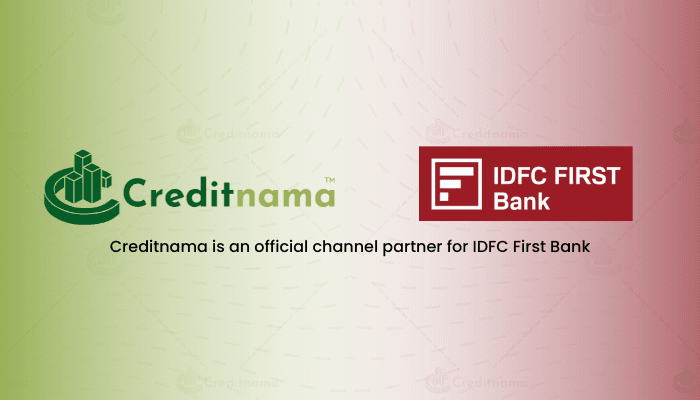 IDFC First Bank Logo With Creditnama