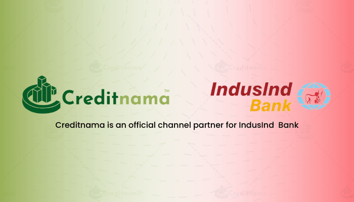 Indusind Bank Logo With Creditnama