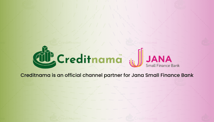 Jana Small Finance Bank Logo With Creditnama