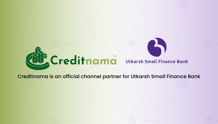 Utkarsh Small Finance Bank Logo With Creditnama